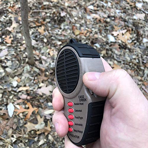 Cass Creek Ergo Duck Call, Handheld Electronic Game Call, CC003, Compact Design, 5 Calls In 1, Expert Calls for Everyone