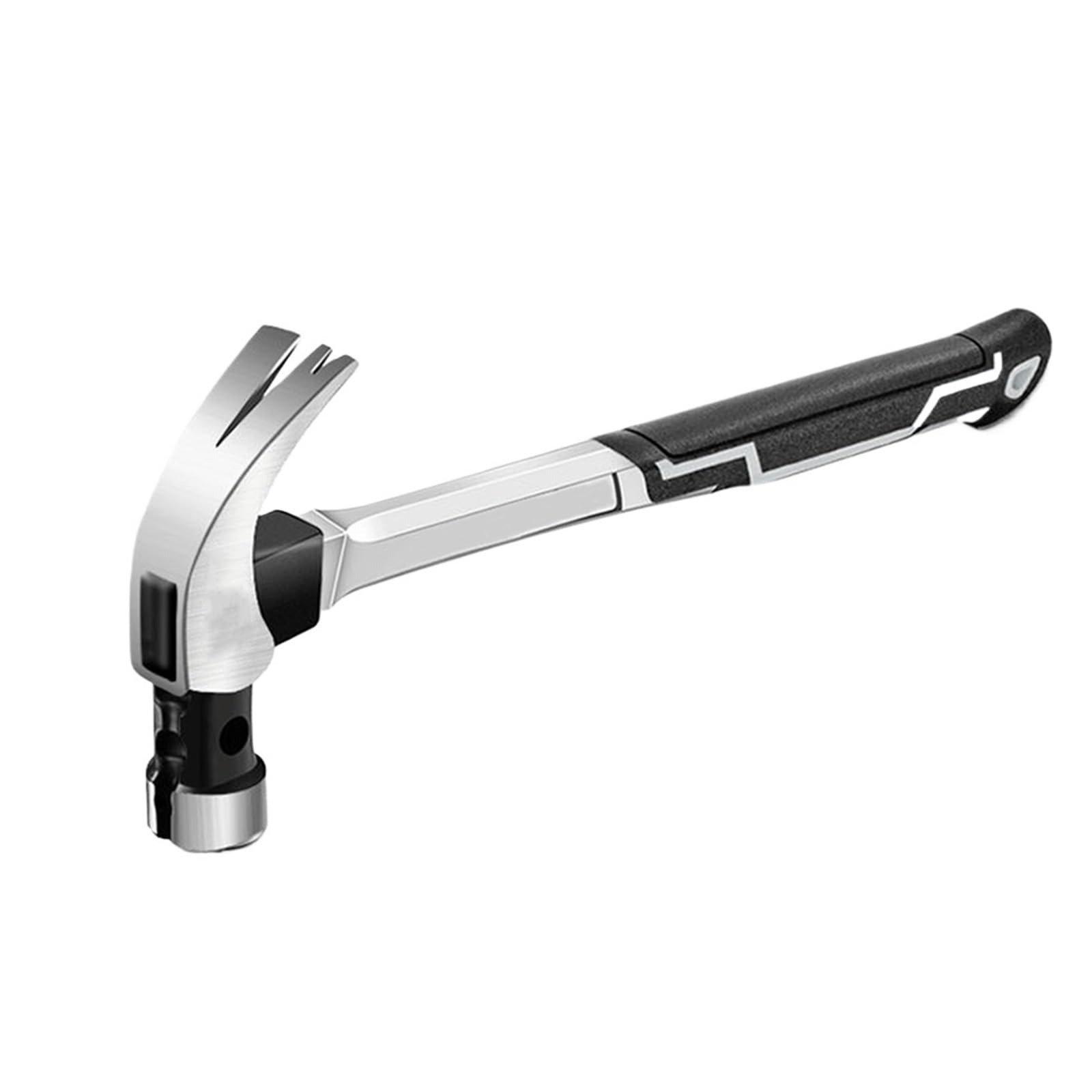 Martillo de garra magnético antideslizante a prueba golpes herramienta for trabajar la madera(10-OZ Square)