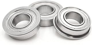 Flange Bearing 188 188-2 6.35 * 12.7 * 4.762, 6000 6000-2 10 * 26 * 8 Mm, 104 1040 4 * 10 * 4 (Color : 10PCS, Size : 188-2)