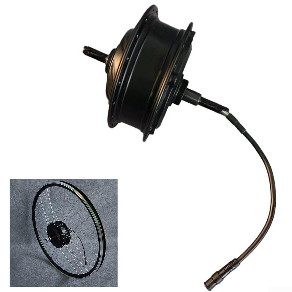 Moteur de moyeu de roue de véhicule électrique, moteur de moyeu de roue électrique, moteur de vélo électrique sans balais arrière (36 V 350 W)