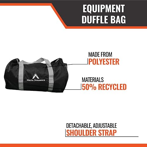 Miniatura 11 de Malta Dynamics Safety Harness Fall Protection Kit, 5 or 3 Piece Bundle, OSHA/ANSI Compliant