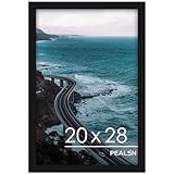 PEALSN 20x28 Picture Frame Black, Poster Frame for Wall Mounting Display Horizontally or Vertically Hanging, 1 Pack