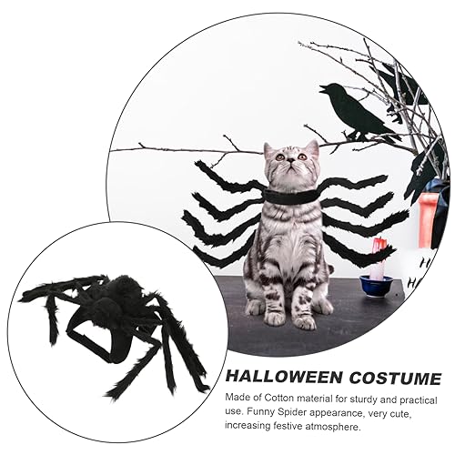 Disfraz de Araña para perros y gatos Halloween miniatura 4