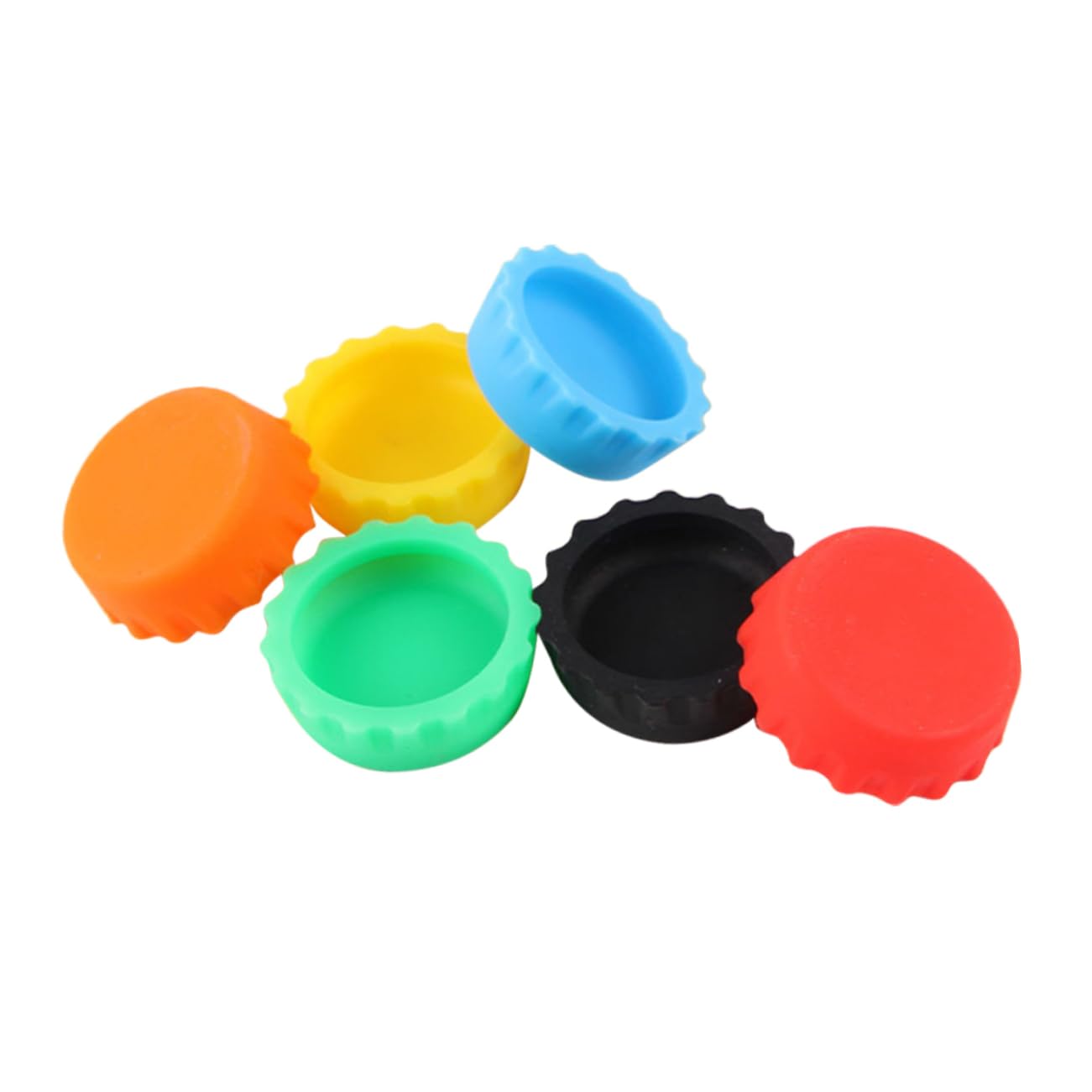 ORFOFE 6pcs Reptile Feeding Bowls Slip Gecko Food and Water Dish for Lizards Bearded Dragon Chameleons Crabs Smooth Surface Safe for Pets