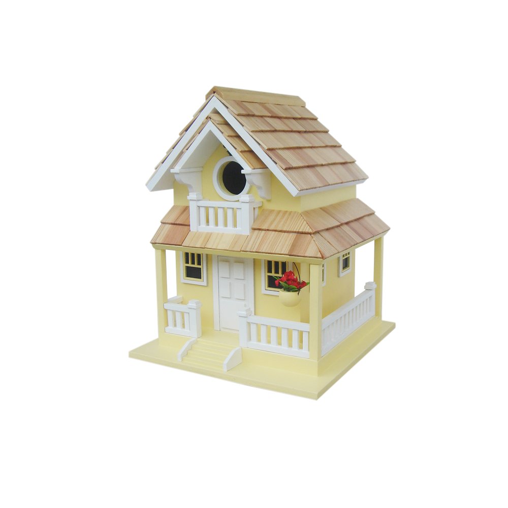 Home BazaarBackyard Bird Cottage, Yellow
