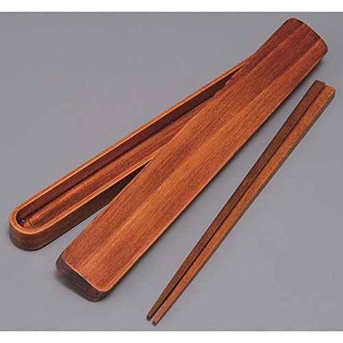 若兆 箸・箸箱セット 漆 WK39-2