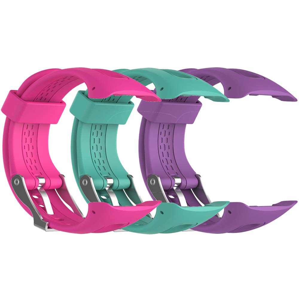 Pasek do zegarka Garmin Forerunner 10/15, miękki silikonowy zamiennik paska do zegarka Garmin Forerunner 10/15
