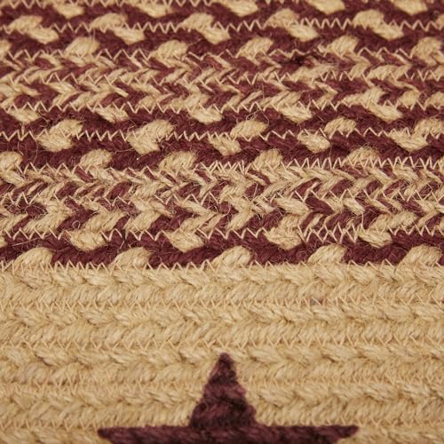 Tapete Ovalado 20x30 Pulgadas VHC Brands Jute miniatura 7