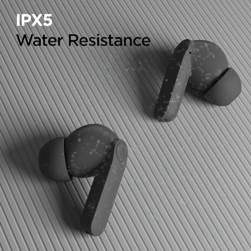 Image of Boat Airdopes 138 Pro TWS in Ear Earbuds with 11mm Drivers, 45 Hours Playback, ASAP Charge & Quad Mic ENx(Active Black)