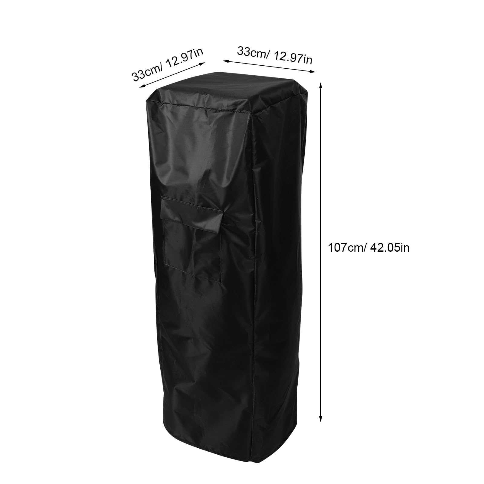 de rangement pour ventilateur colonne : Housse imperméable et anti-poussière 420D - Housse de protection pour ventilateurs oscillants et sur pied - Résistante aux UV pour une utilisation