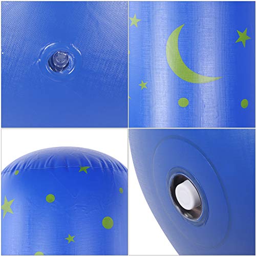 Saco de boxe em pé, saco de pancadas inflável infantil, PVC leve adolescente para crianças crianças