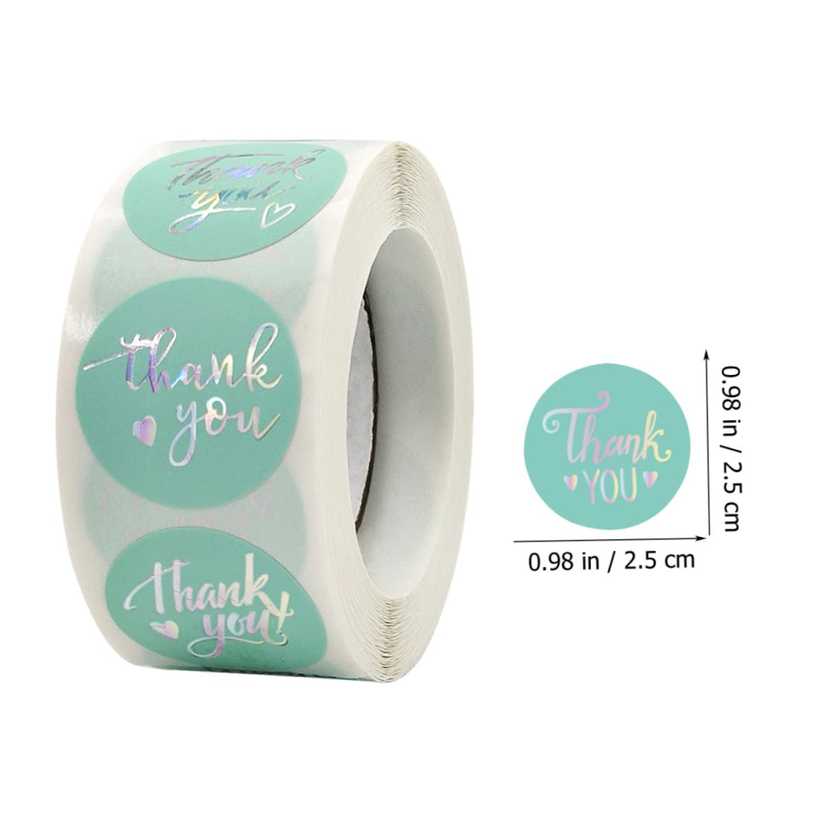 SHINEOFI 12rotoli Adesivi Per Confezioni Etichette Adesive Per Matrimonio Compleanni e Decorazioni Per e Imballaggi Dolci