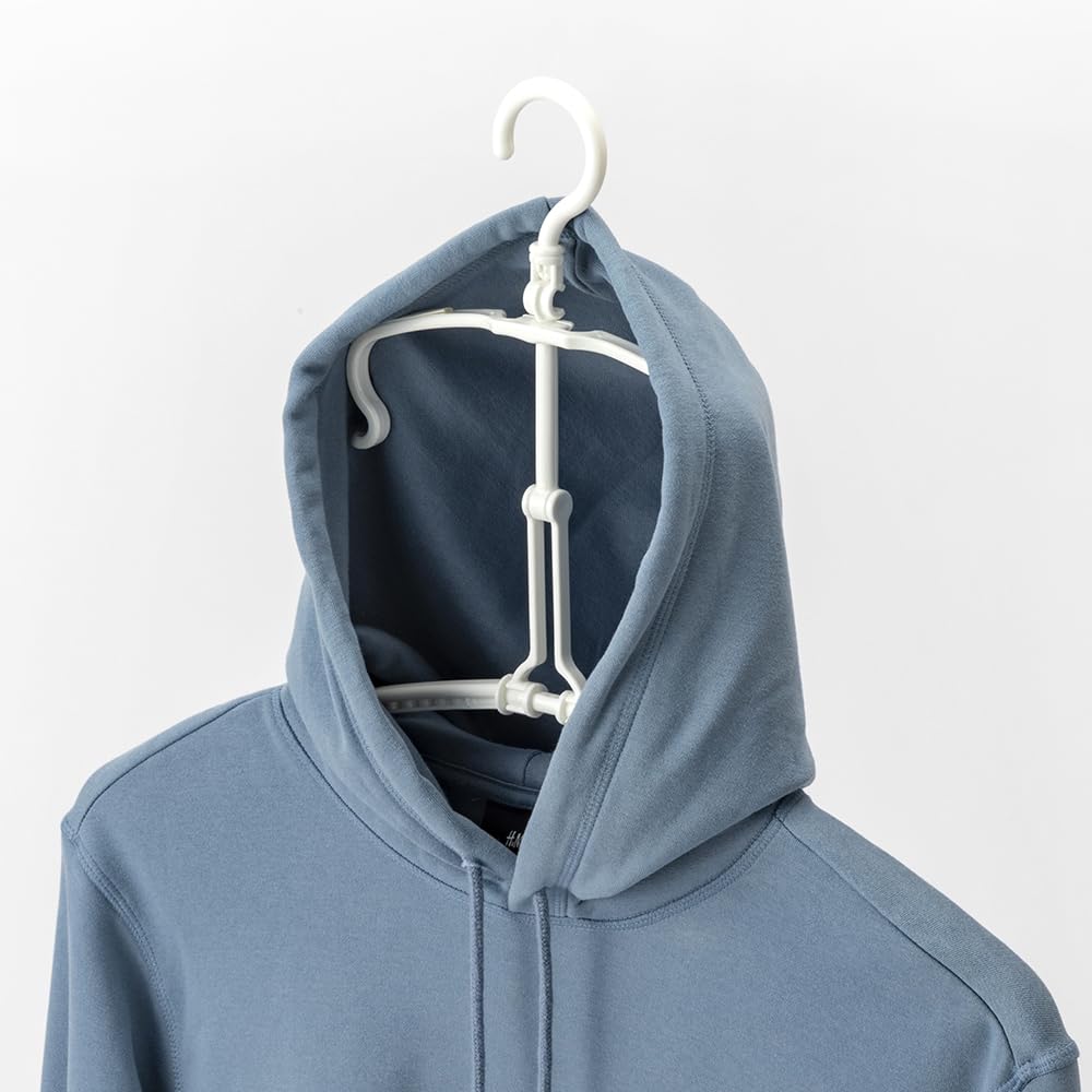 Amazon.co.jp: カインズ(CAINZ) パーカーが乾きやすいハンガー 2本組