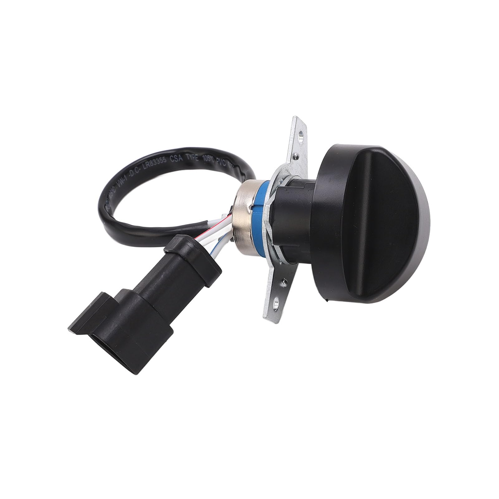 Accessori per Escavatore in Acciaio Legato ABS con Interruttore della Manopola del Motore Dell'acceleratore Dell'escavatore a 3 Pin