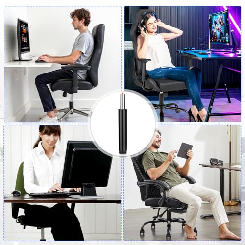 Zourglow Office Chair Gas Cylinder, Class 4 Gas Lift Cylinder Replacement, 1000 lbs (450 KG), Adjustable Universal Chair Gas Lift for Office Gaming Chairs, Length 300-450mm - Image 8