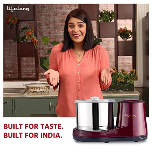 Compare Lifelong Classic Table Top Wet Grinder 2L, 150 W with Coconut