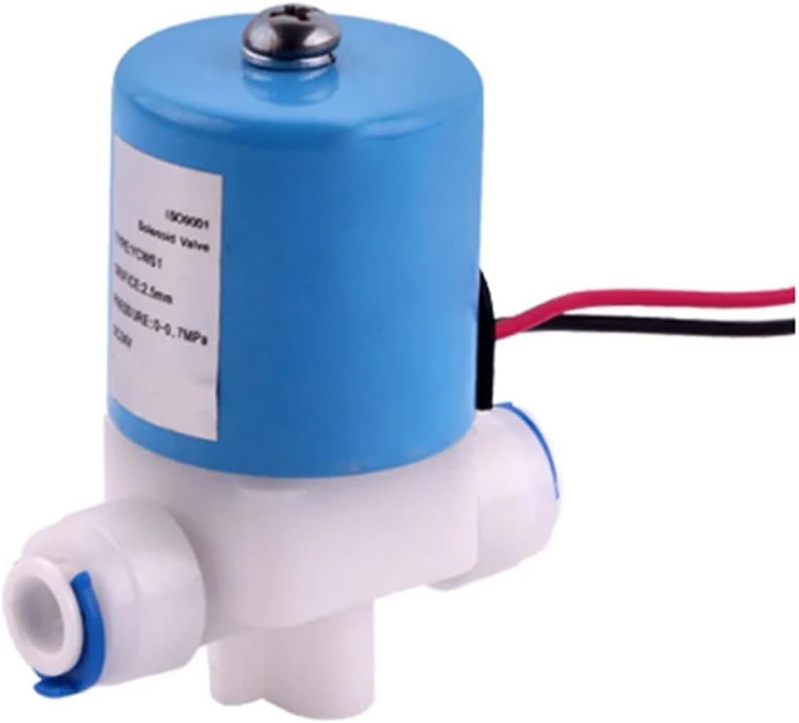浄水器廃水ソレノイドバルブ1/4 "クイックDC24V RO水逆浸透システム純水機械部品