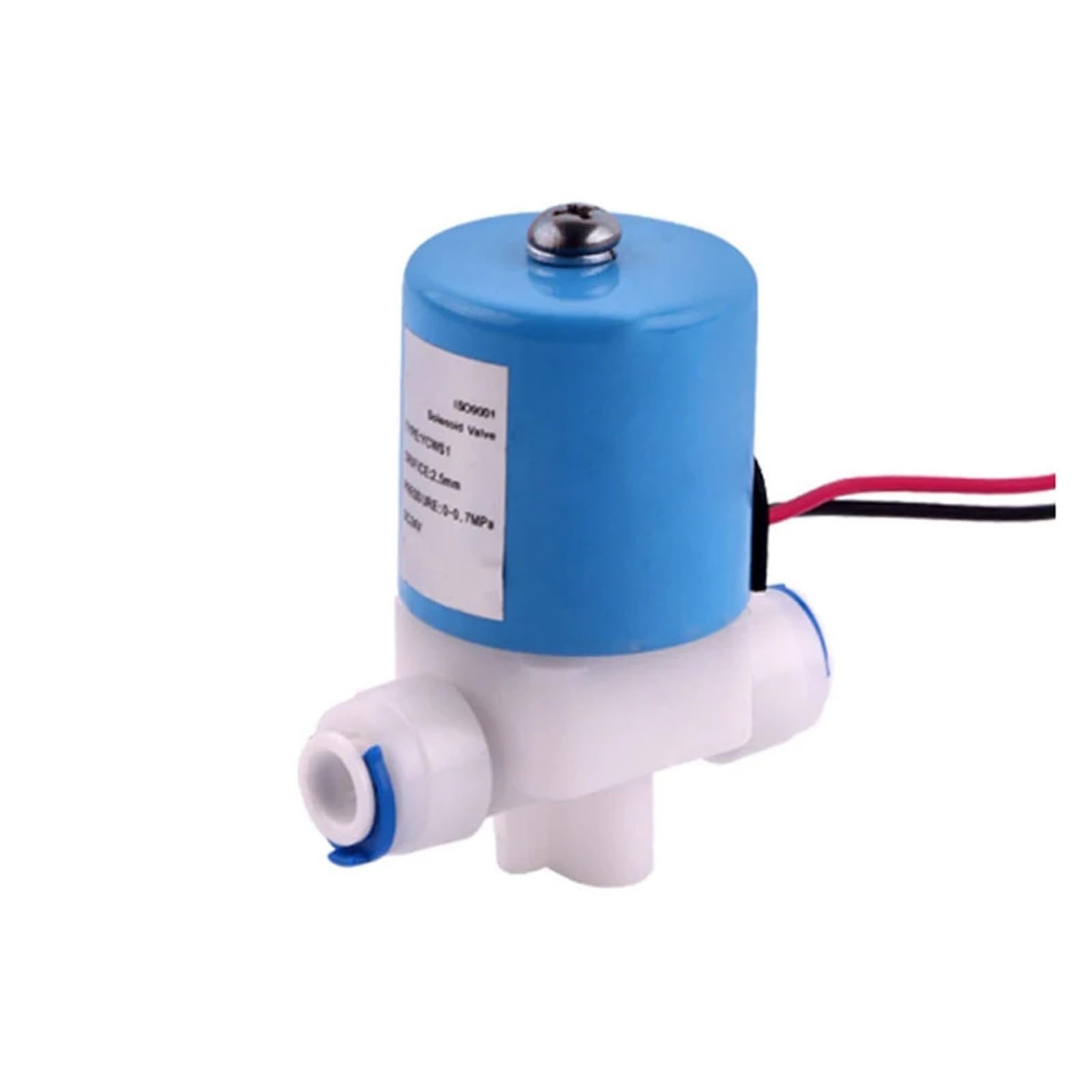 Électrovanne RO 1/4" DC24V pour machine d'eau pure et système d'osmose inverse