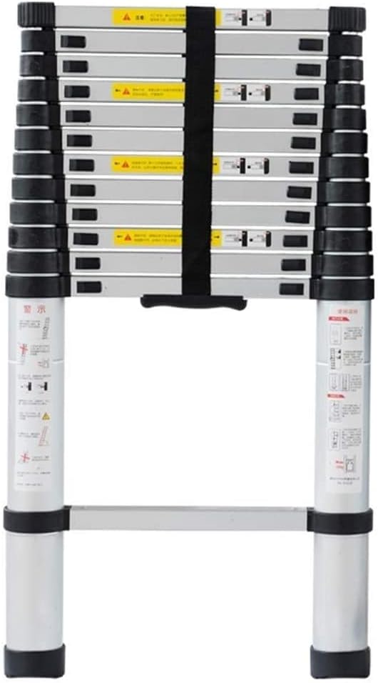 OKUOKA Ladders,Telescoping Ladder 330Lbs Capacity Multi-Purpose Aluminum Extension Collapsible Ladder Extendable Portable Loft Ladder for Household/0M/6.56Ft