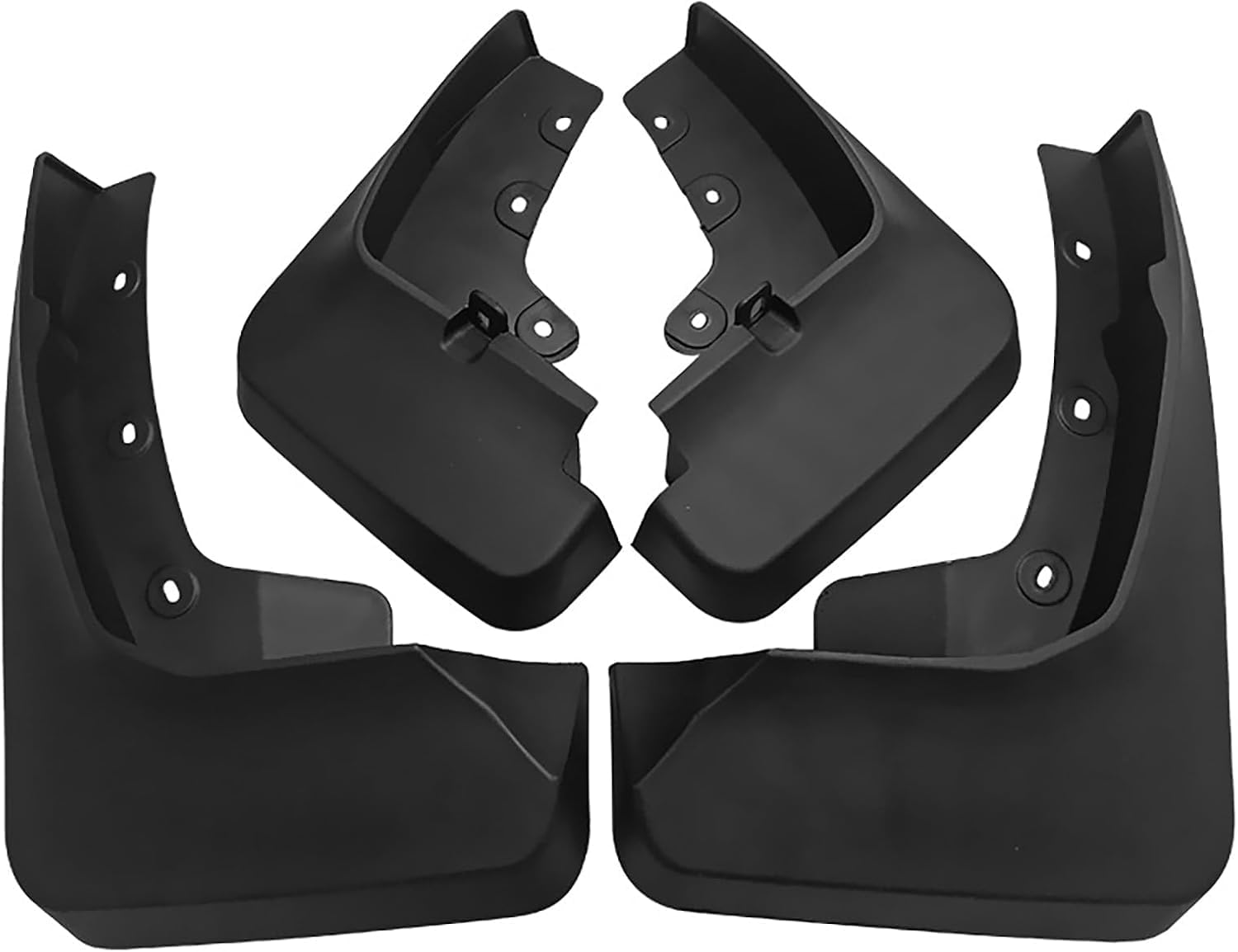Guardabarros de goma homologados para Ford Edge Sport 2015-2018 con fijación limpia sin taladrar