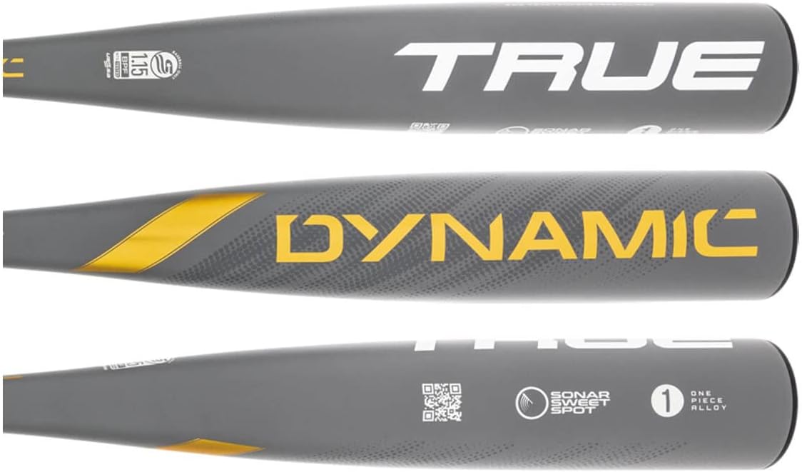 TRUE Temper Dynamic -5 USSSA Baseball Bat: UT23DYNX5 30.5" 25.5 oz.