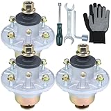 Lawneagle 3 Pack AM144608 Spindle Assembly Kit Replaces John Deere Spindle...