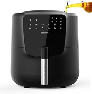 Friggitrice ad aria Cecotec Cecofry Rain M 5,5L con spray  Descrizione: