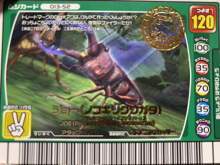 ムシキングカード限定バージョン