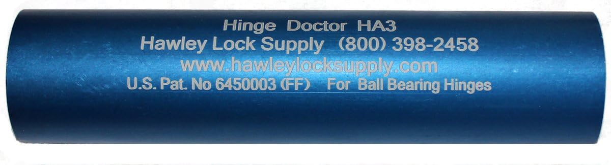 HA3 Hinge Doctor for 5" x 5" Ball Bearing Hinges, Modern/Contemporary Style, Metal, Unfinished