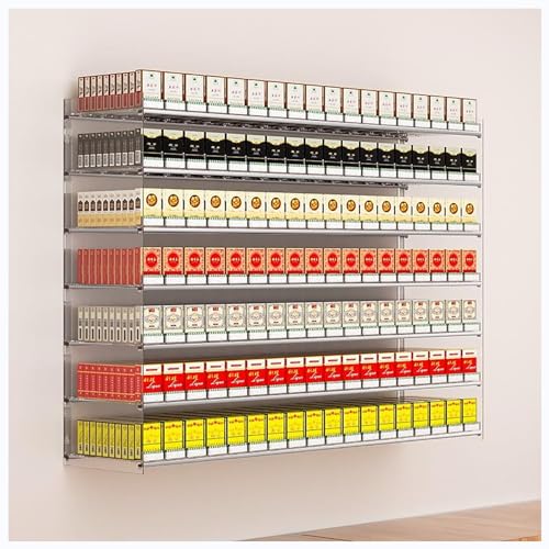 Support d'affichage de cigarettes rectangulaire pour présentoir de magasin - 2