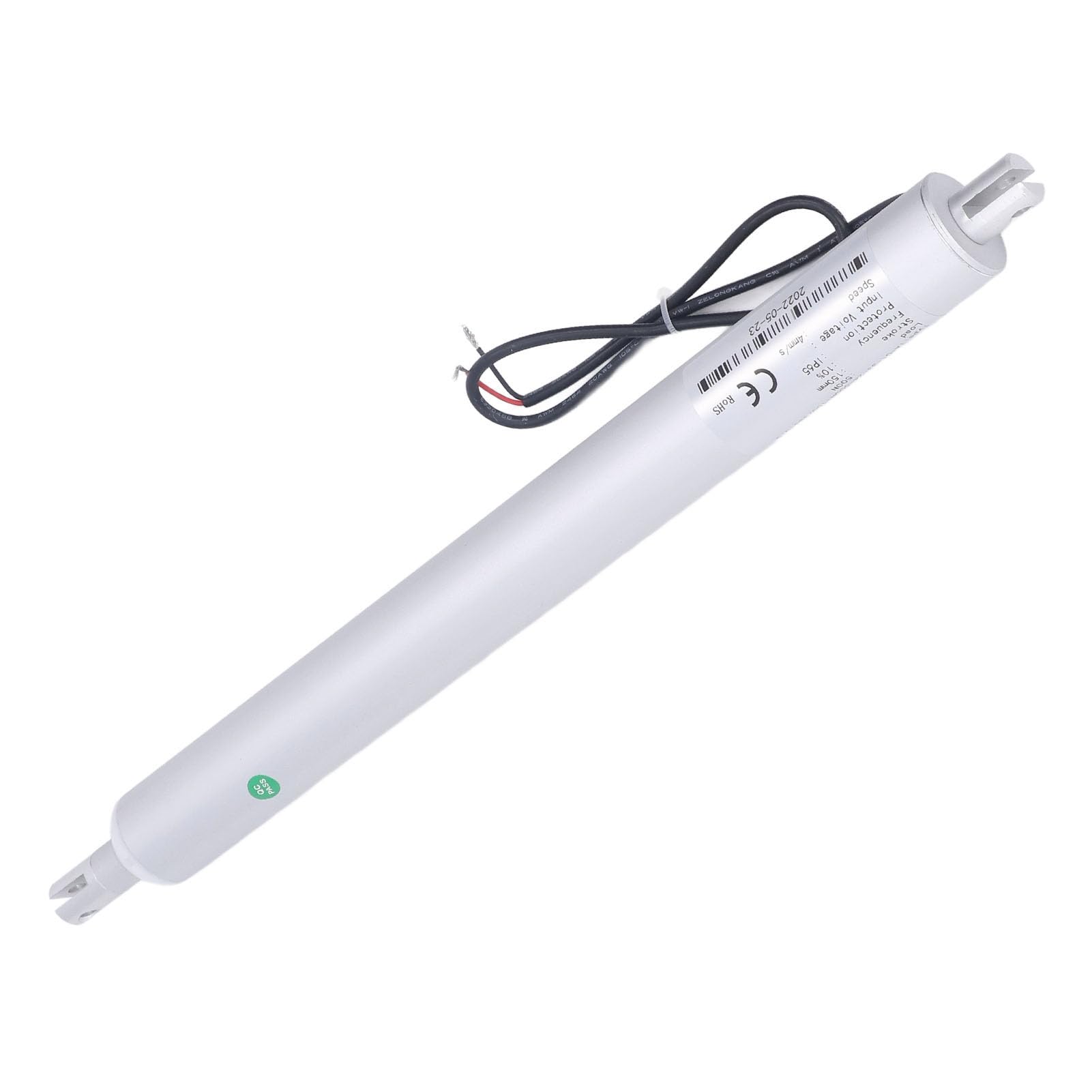 Linearantrieb mit 150 mm Hub – DC 12 V, einziehbarer elektrischer Aktuator in Stiftform – Mini-Schubstange aus Aluminiumlegierung in Industriequalität, kompatibel mit elektrischen (DC12V)