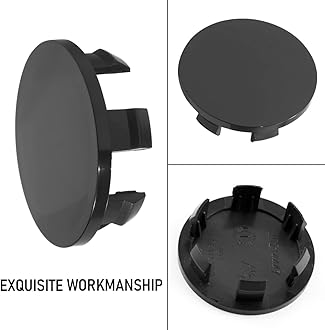 RhinoTuning 4× 53.5mm center hub cap 46mm wheel caps car centre cap 2.11in wheel caps wheel center cap for 9598714/9598715/22863942/42371986(balck)