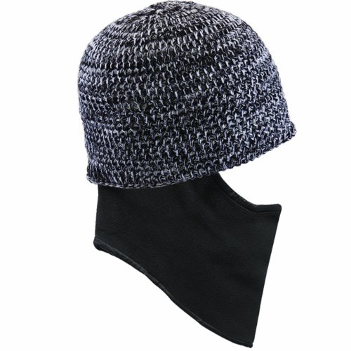 Seirus Innovation Dissolve Hat - Quick Clava Beanie with Built-in Pull Down Mask for Added Face and Neck Protection - TOP SELLER