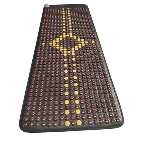 Image of Infrared Heating Stone Mat | Far Infrared Therapy Mat for Back Pain Relief, Stress Reduction, Muscle Recovery & Improved Blood Circulation | Large Full Body Heating Pad for Home, Office & Clinic Use