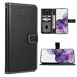 FDCWTSH Compatible with Samsung Galaxy S10 Lite Wallet Case and Wrist Strap Lanyard Leather Flip Cover Card Holder Stand Cell Accessories Phone Cases for Glaxay S10lite S 10 10s Galaxies A91 Black