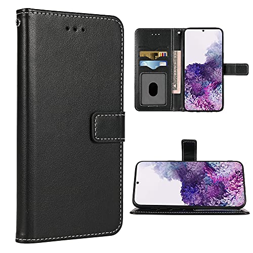 Fdcwtsh Compatible With Samsung Galaxy S10 Lite Wallet Case And Wrist Strap Lanyard Leather Flip Cover Card Holder Stand Cell Accessories Phone Cases For Glaxay S10Lite S 10 10S Galaxies A91 Black cover