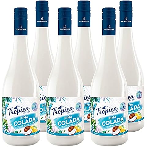 KATLENBURGER - Tropica Piña Colada | Trinkfertiger Cocktail aus spritzigem Fruchtwein mit Kokosnuss und Ananas Geschmack. Inhalt Cover