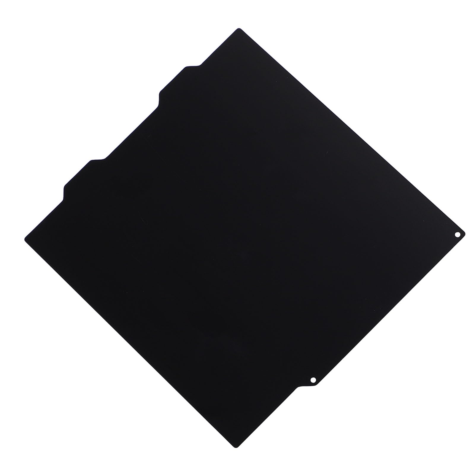 Flexible Build Plate Magnetic 65Mn Printing, Strong Adhesion and High Temperature Proof, Wear Proof, for Mini 3D Printer 184x184mm Black, With PEI Film
