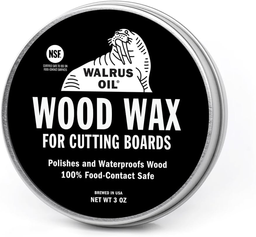 WALRUS OIL, Wood Cutting Board Oil, 3 oz Bottle, Food-Safe