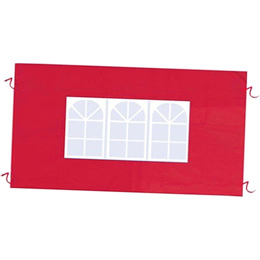MERISHOPP Portable Tent Side Wall Panel - Red