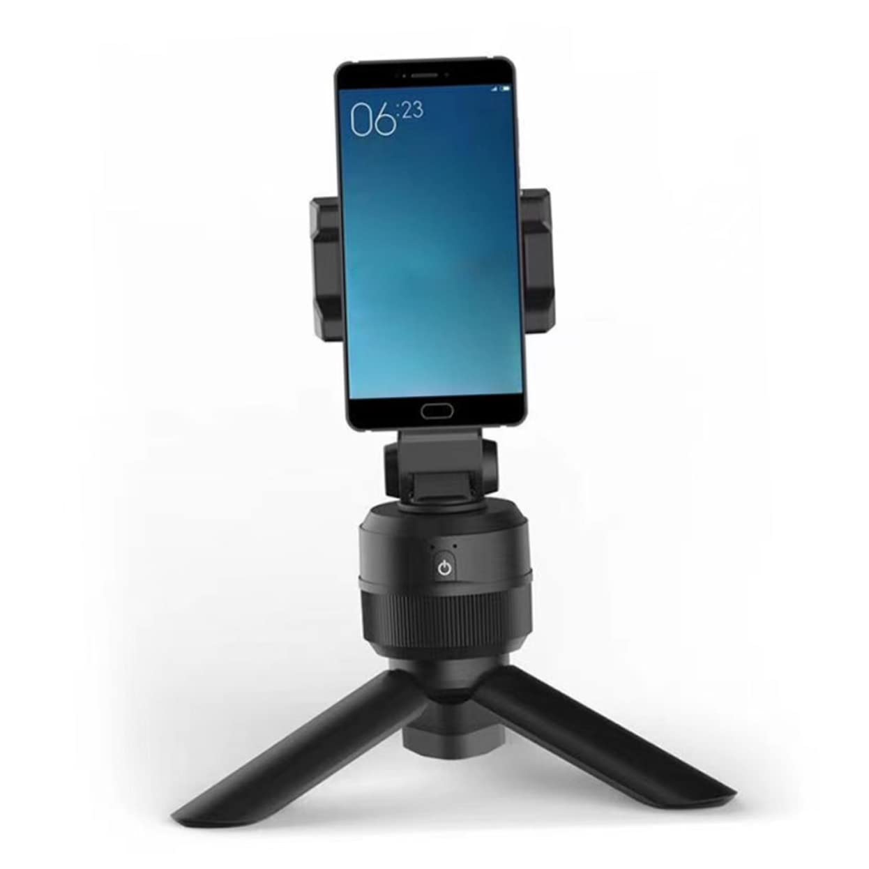 POPETPOP Soporte Móvil Inteligente con Facial para Teléfonos Tripode Rotatorio para Grabación y Live Streaming Compatible con Smartphones y Portátil para y Visualización de Videos