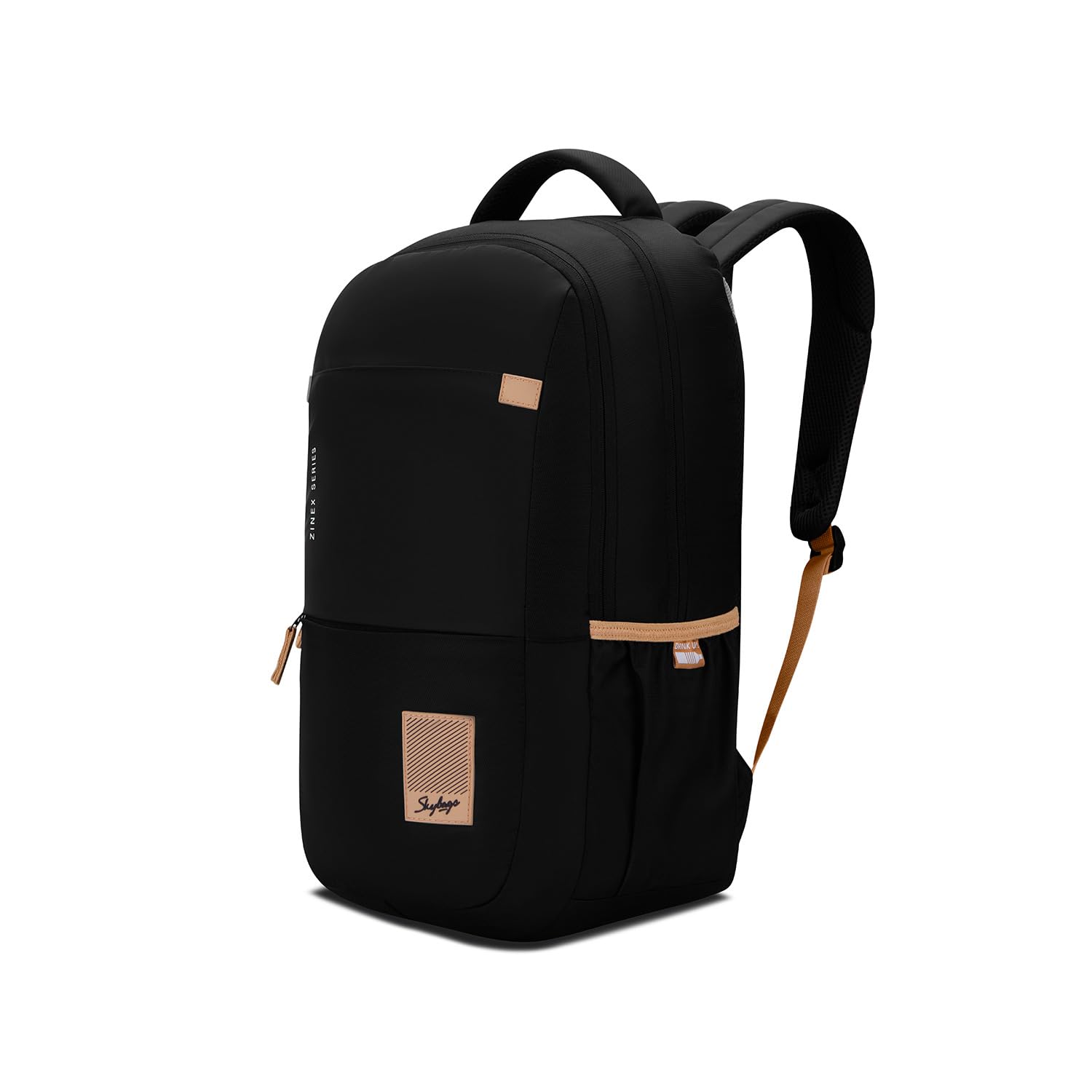 Zinex 01 Professional Backpack 30 Liters With Laptop Compartment for Men & Women With Smart Organisers, Minimalist Silhouette, Rain Cover, Padded Back & Shoulder Strap