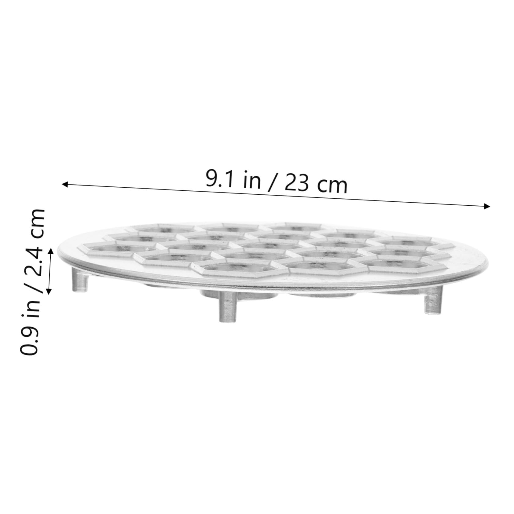 OUNONA Stampo per Ravioli Riutilizzabile in Materiale di Macchina per Ravioli Russi Stampo per Gnocchi Portatile Utile Aiuto per Cucina Facile da Lavare e Riporre