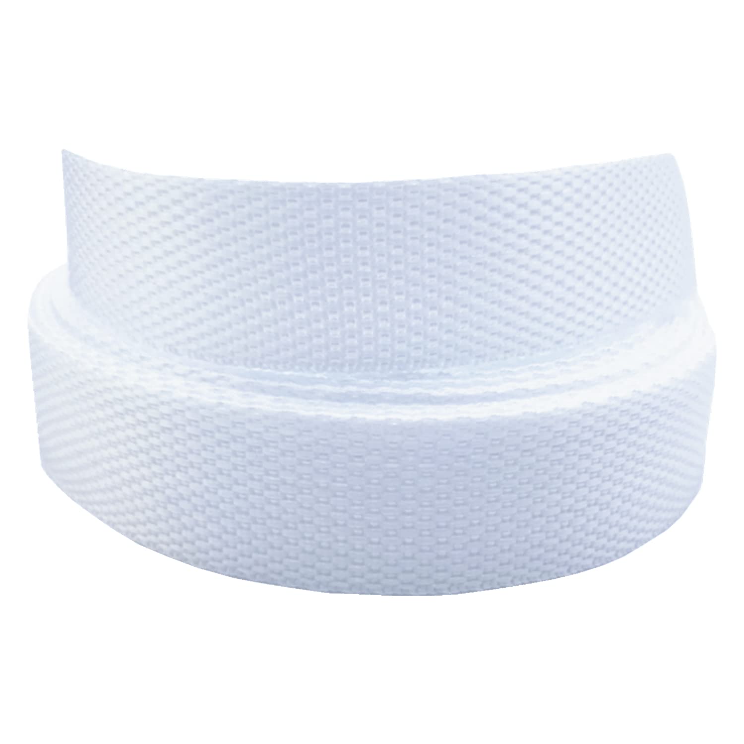 Bandas elásticas Elástico ancho, Correa de cincha de 50 mm, 50 yardas: cinta de cincha de polipropileno for tapicería, asas de bolsos, costura(White,50 yard)