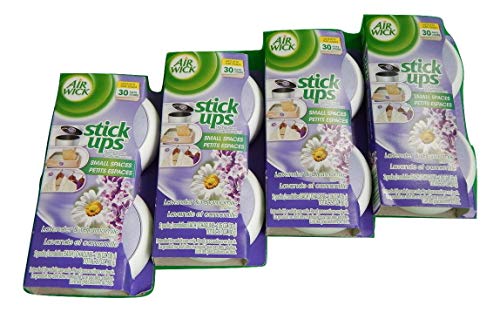 Image of Air Wick Stick Ups Small Spaces Air Freshener Lavender & Chamomile 2-Count (Pack of 4)