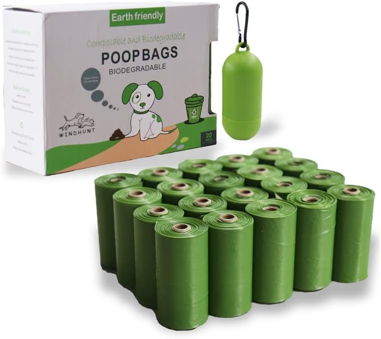 300 Scented Dog Poop Bags - Extra Thick Leak-Proof Waste Bags, 9x13 Inches - View #6