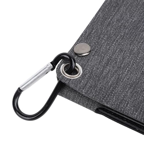 Cuifati 40W Faltbares Solarpanel -Ladegerät, 12 -V -monokristallines Solarladegerät, Unterstützt Schnelle QC -Technologie, Faltete Solarmodule Zum Campen, Wandern, Rucksacktechnik