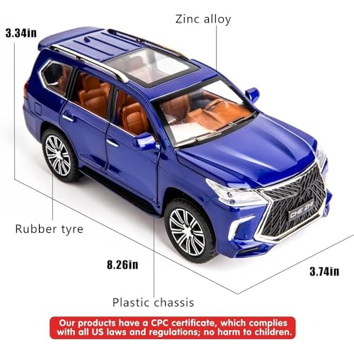 Image of Toy Car For Kids | Best Toys Gifts Toys For Boys & Girl'S (124 Blk Lx570 Car), Black