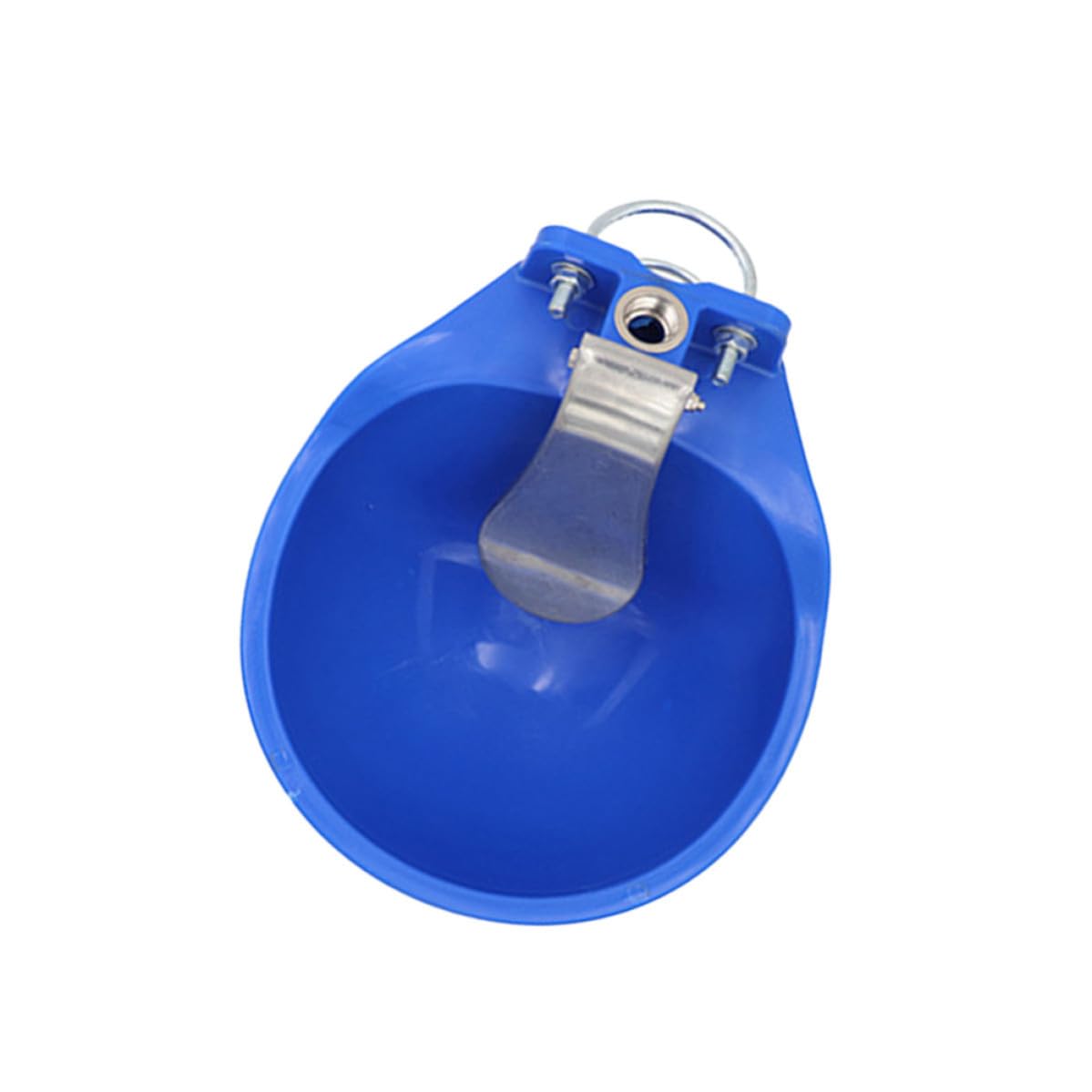 Zerodeko Ciotola Livello per Plastica in Bovini Grande Acqua Blu e Stabile e Alimentazione Automatica Pecore per Uso in Fattoria