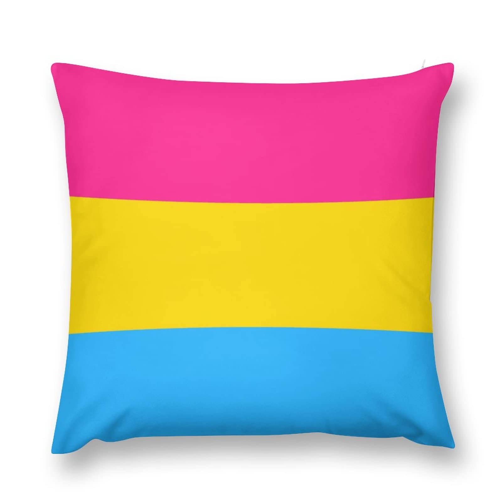 Pansexual Pride Flag Cushion Covers Printed Throw Pillow Case Pillow Covers Pillowcase for Women Men 18 "x18 "